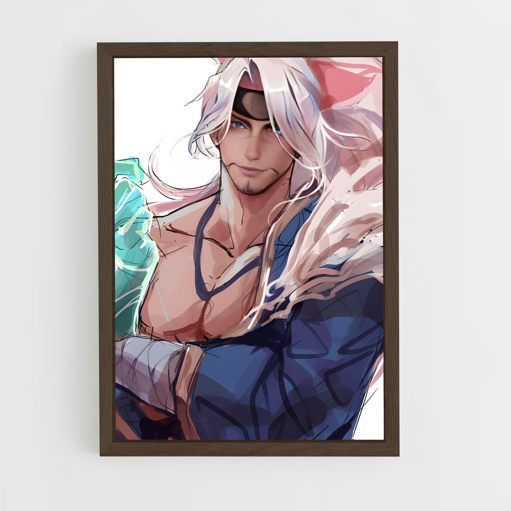 Poster Yasuo de guerrier – affiche League Of Legends (vue 5)