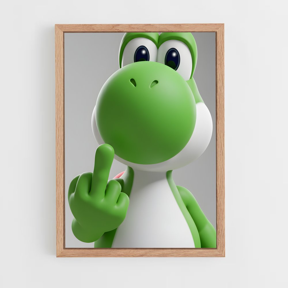 Poster Yoshi's Adventure – affiche Mario (vue 4)