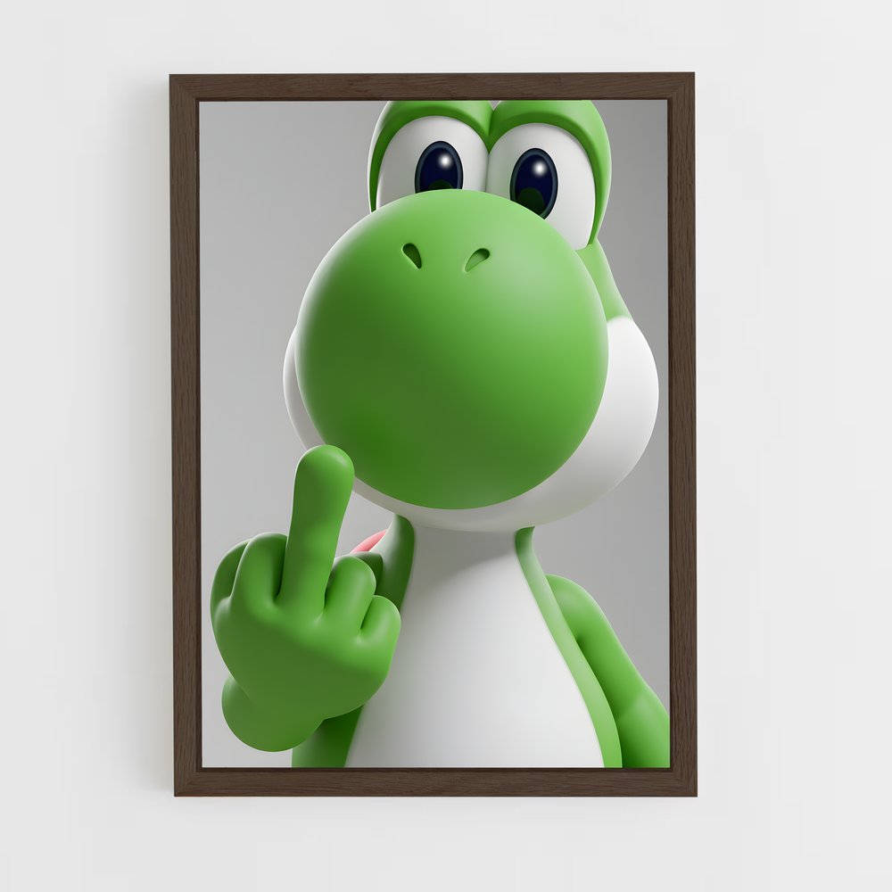 Poster Yoshi's Adventure – affiche Mario (vue 5)