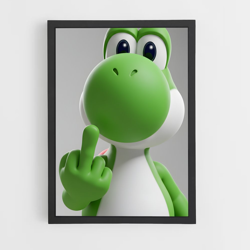 Poster Yoshi's Adventure – affiche Mario (vue 2)