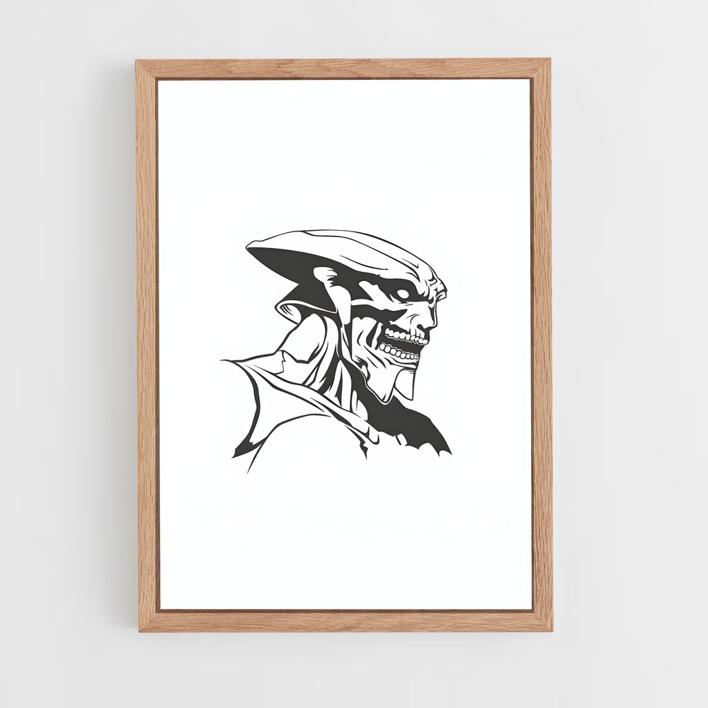 Poster Batman vs Yoshimitsu – affiche Tekken (vue 4)