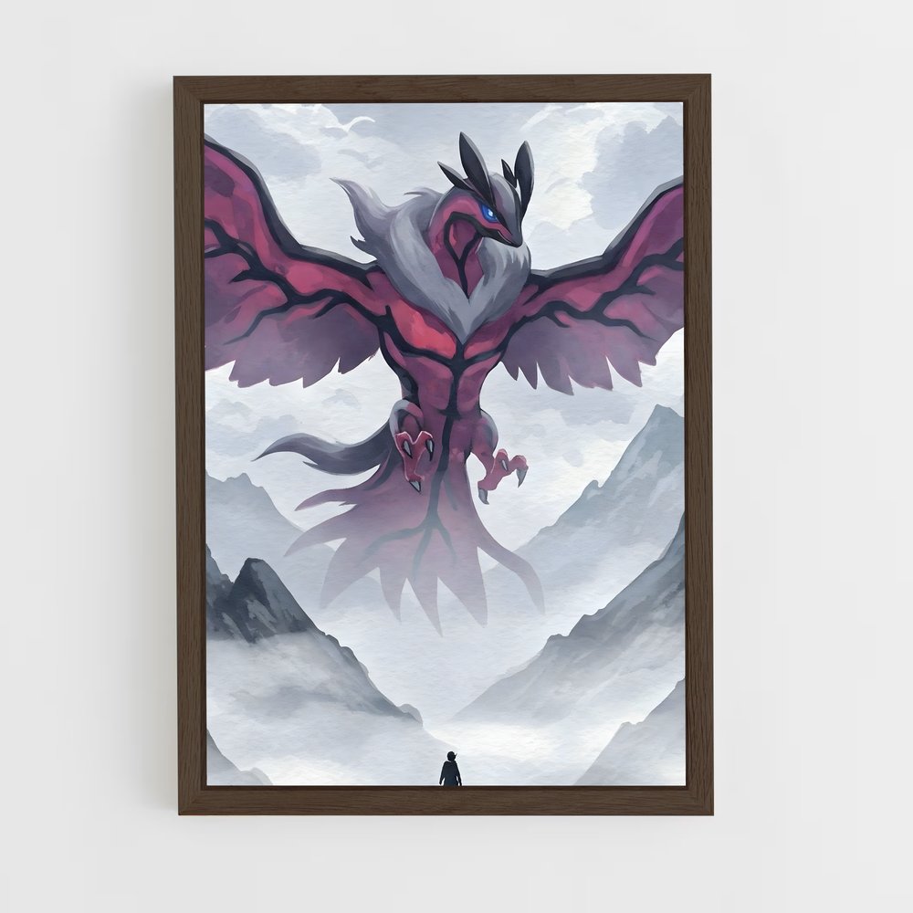 Poster L'Envol d'Yveltal – affiche Pokemon (vue 5)