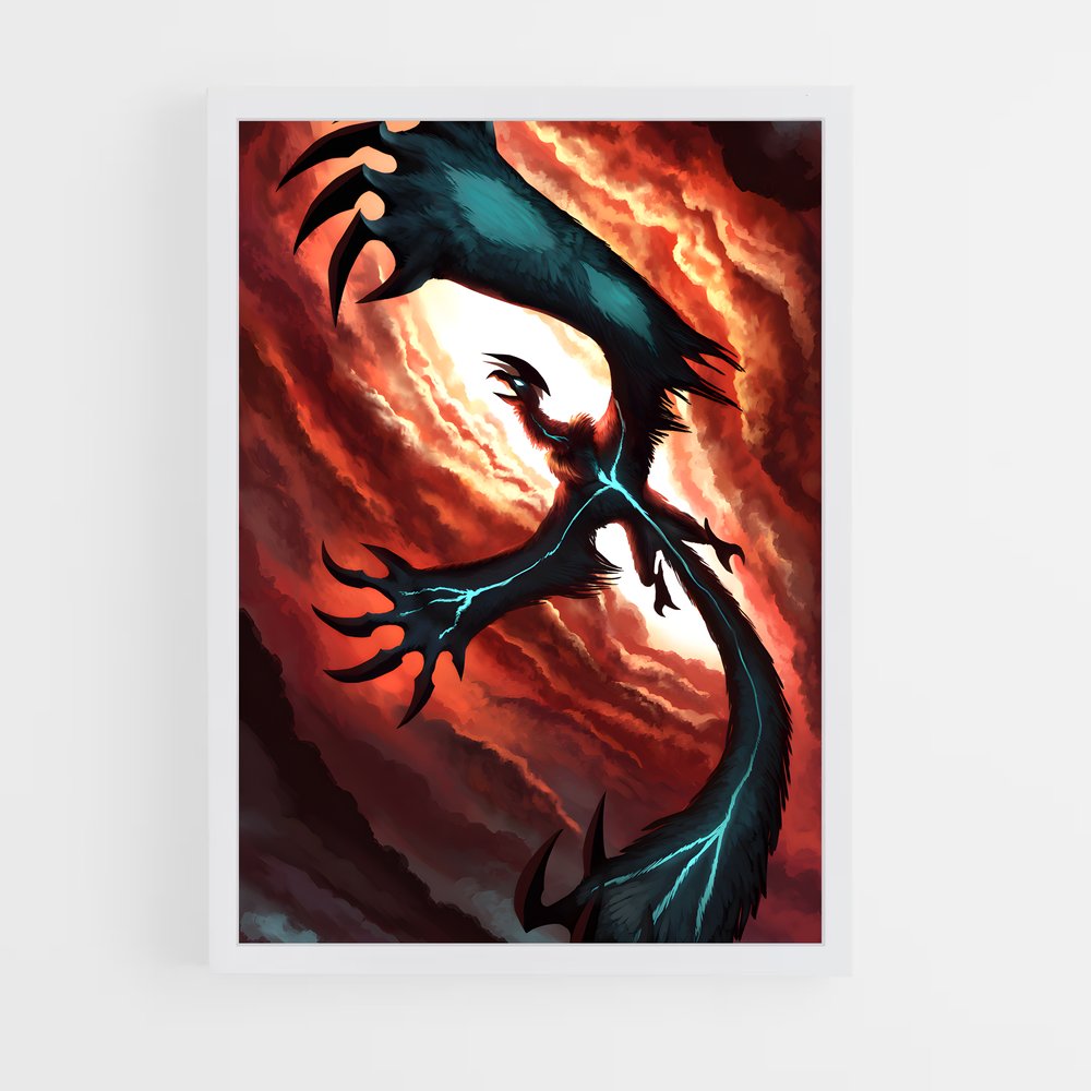 Poster Dragon des Nuages – affiche Pokemon (vue 3)