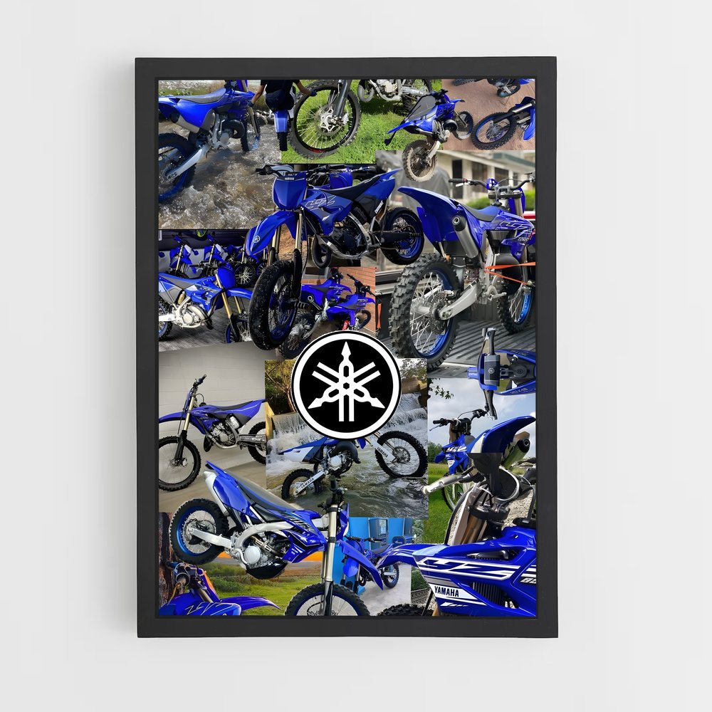 Poster Yz splendide – affiche Yamaha (vue 2)