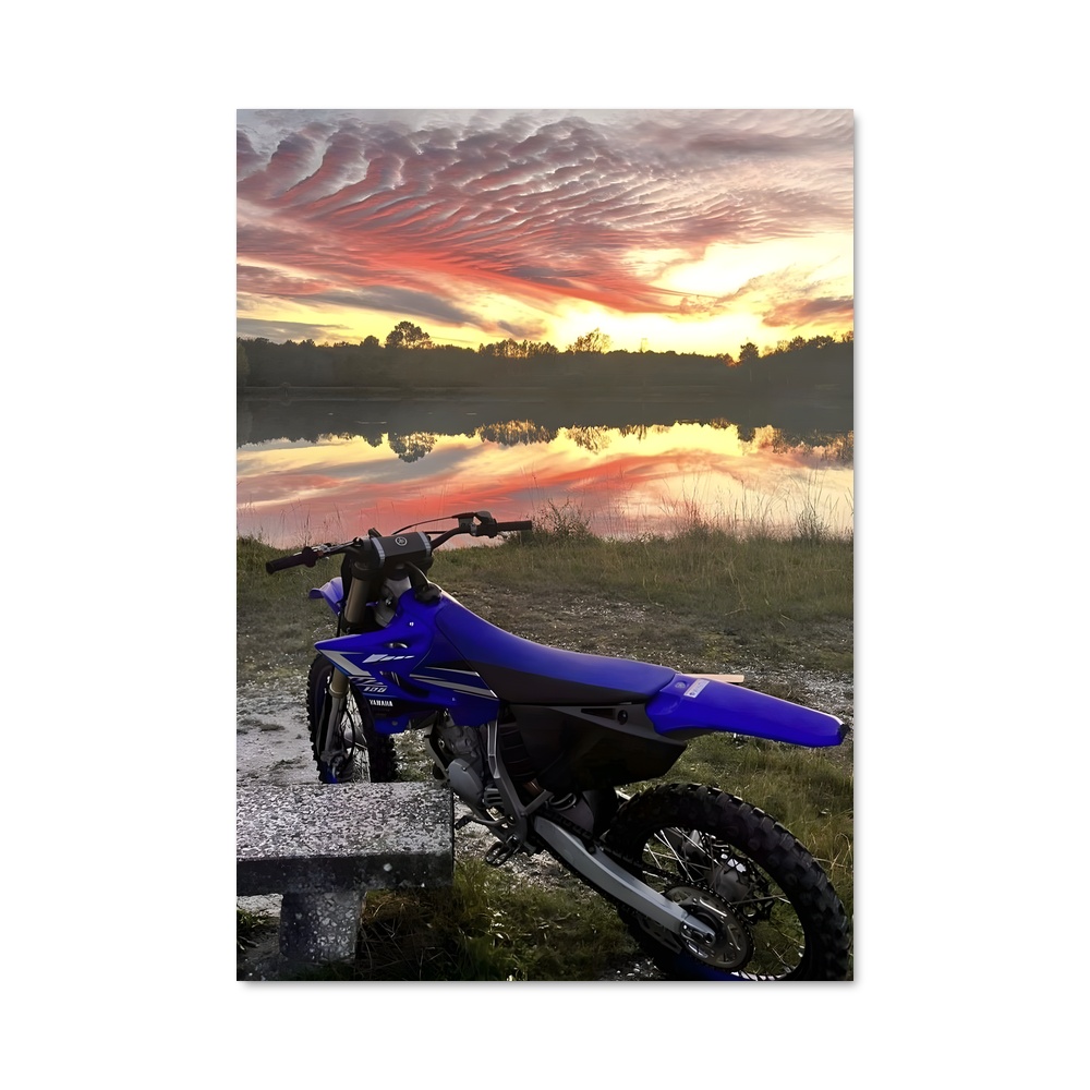 Poster Yz125 Luminescent