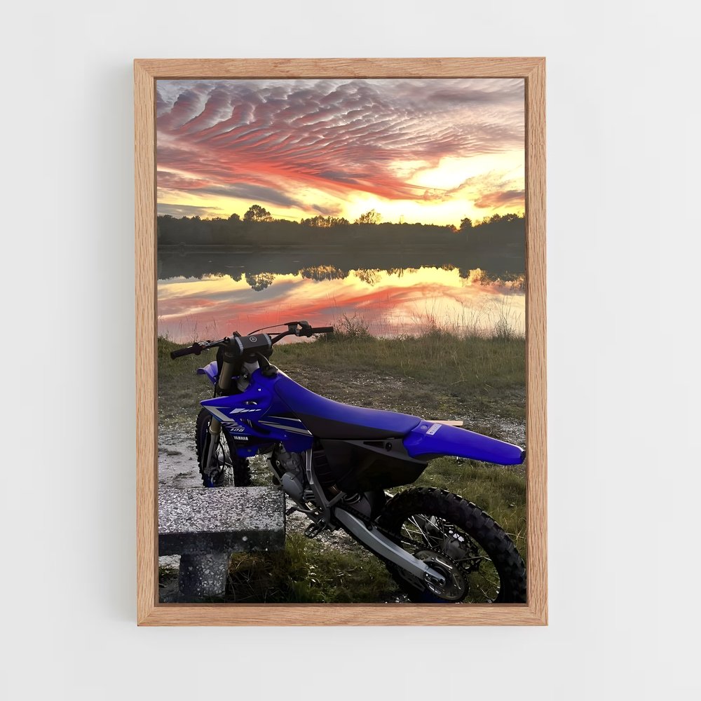 Poster Yz125 Luminescent – affiche Yamaha (vue 4)
