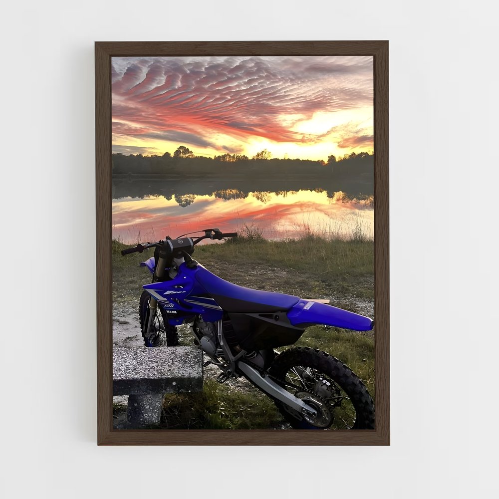 Poster Yz125 Luminescent – affiche Yamaha (vue 5)