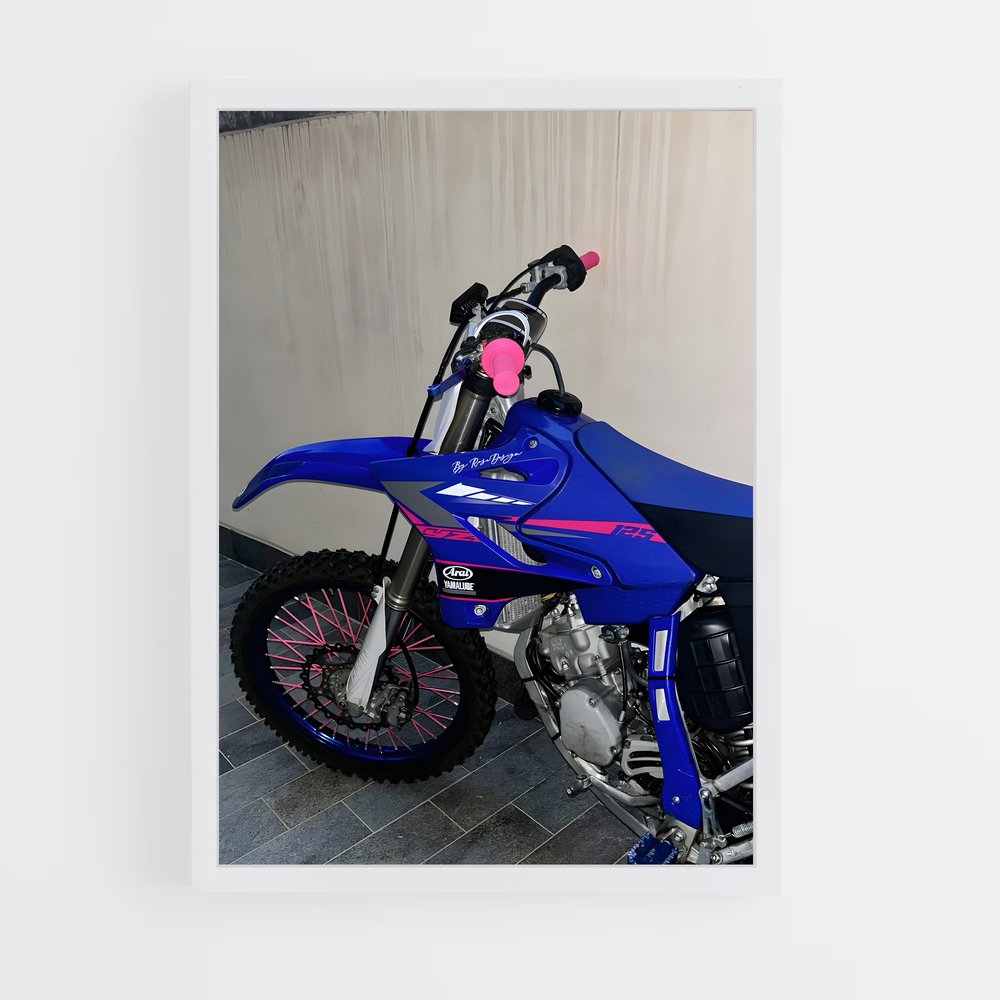 Poster Yz magnifique – affiche Yamaha (vue 3)