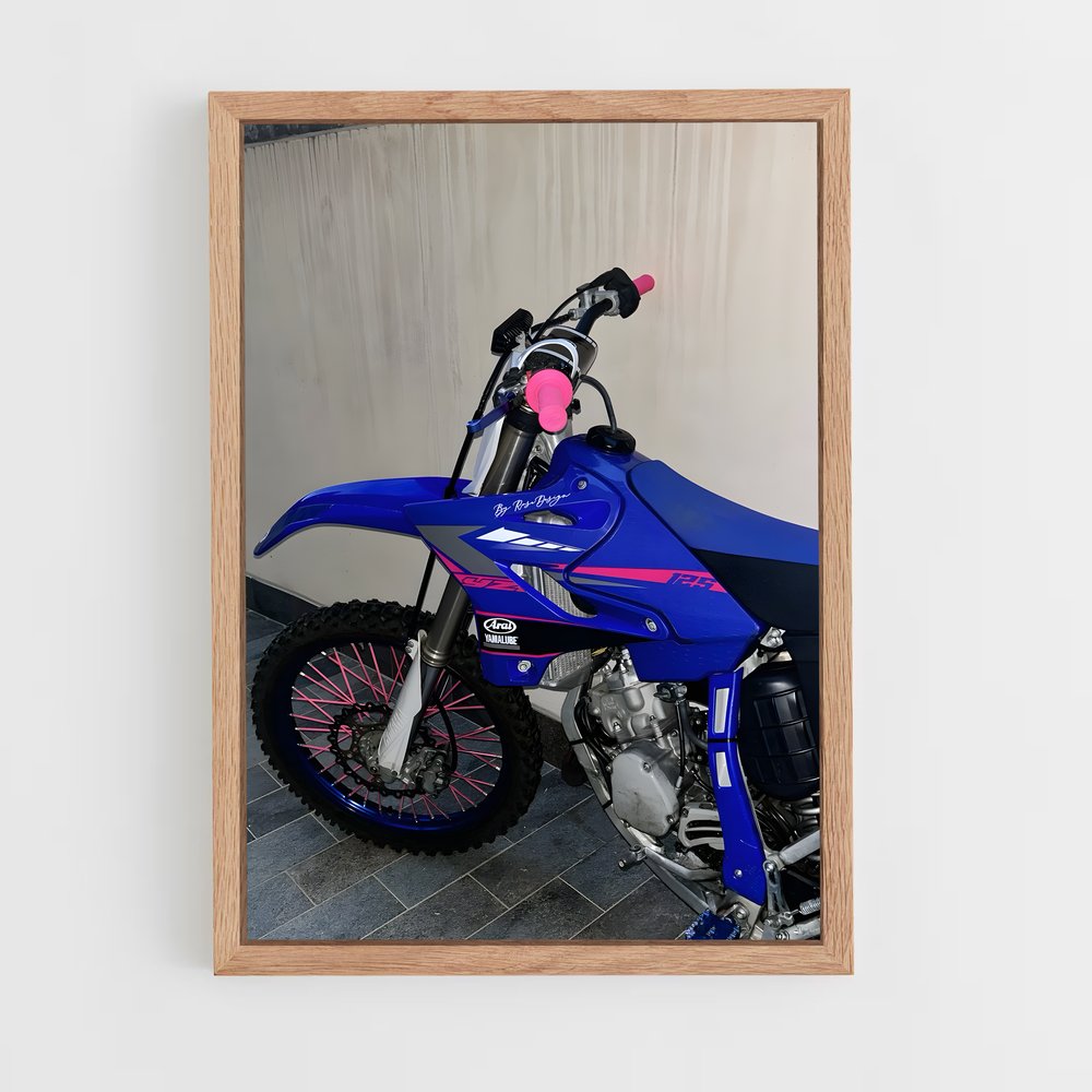 Poster Yz magnifique – affiche Yamaha (vue 4)