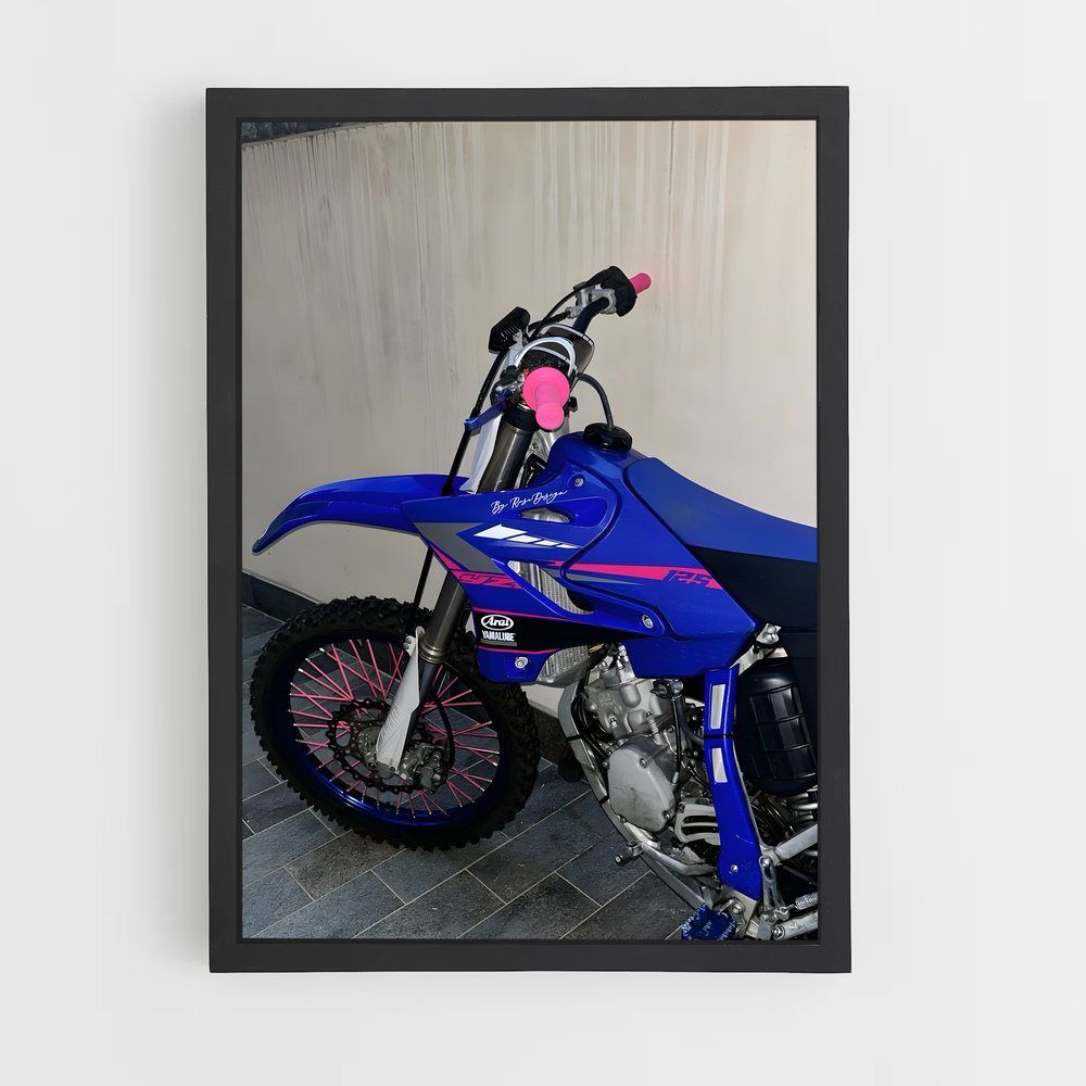 Poster Yz magnifique – affiche Yamaha (vue 2)