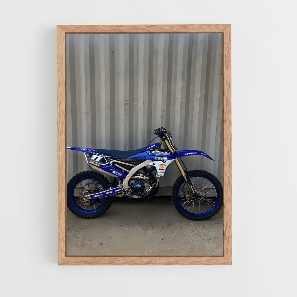 Poster Yz captivant – affiche Yamaha (vue 4)