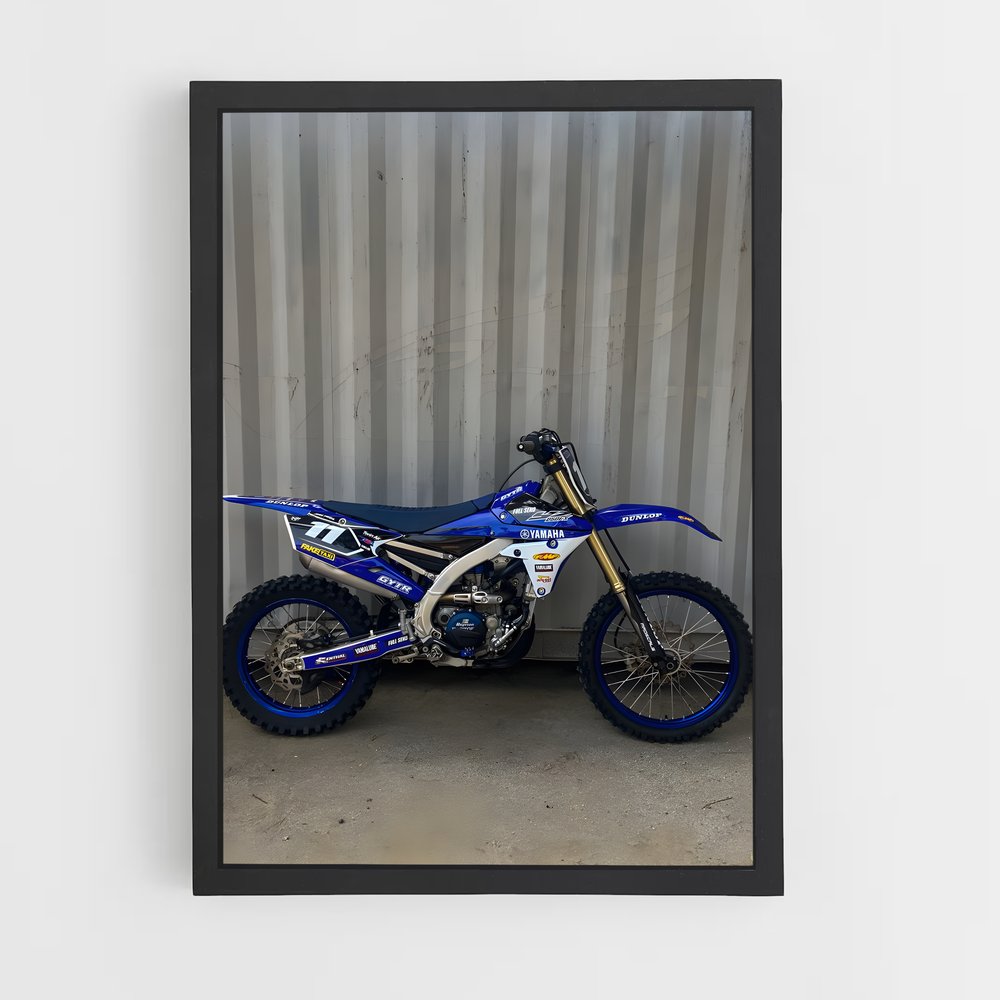 Poster Yz captivant – affiche Yamaha (vue 2)