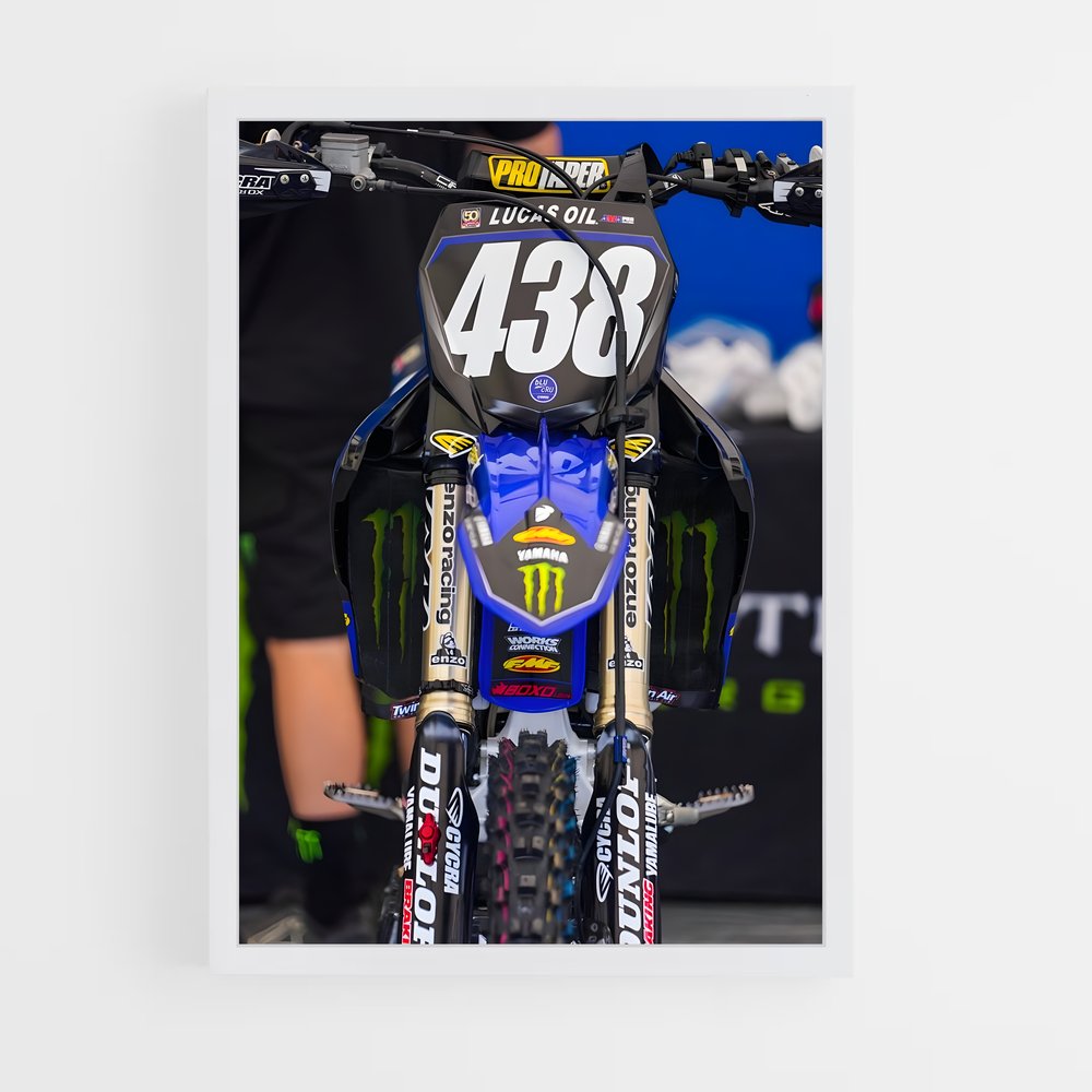Poster splendide Yzf – affiche Yamaha (vue 3)