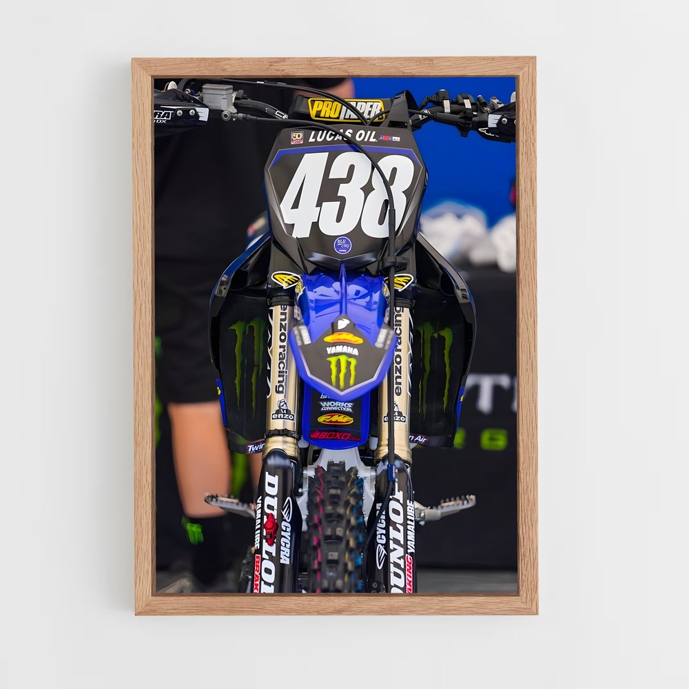 Poster splendide Yzf – affiche Yamaha (vue 4)