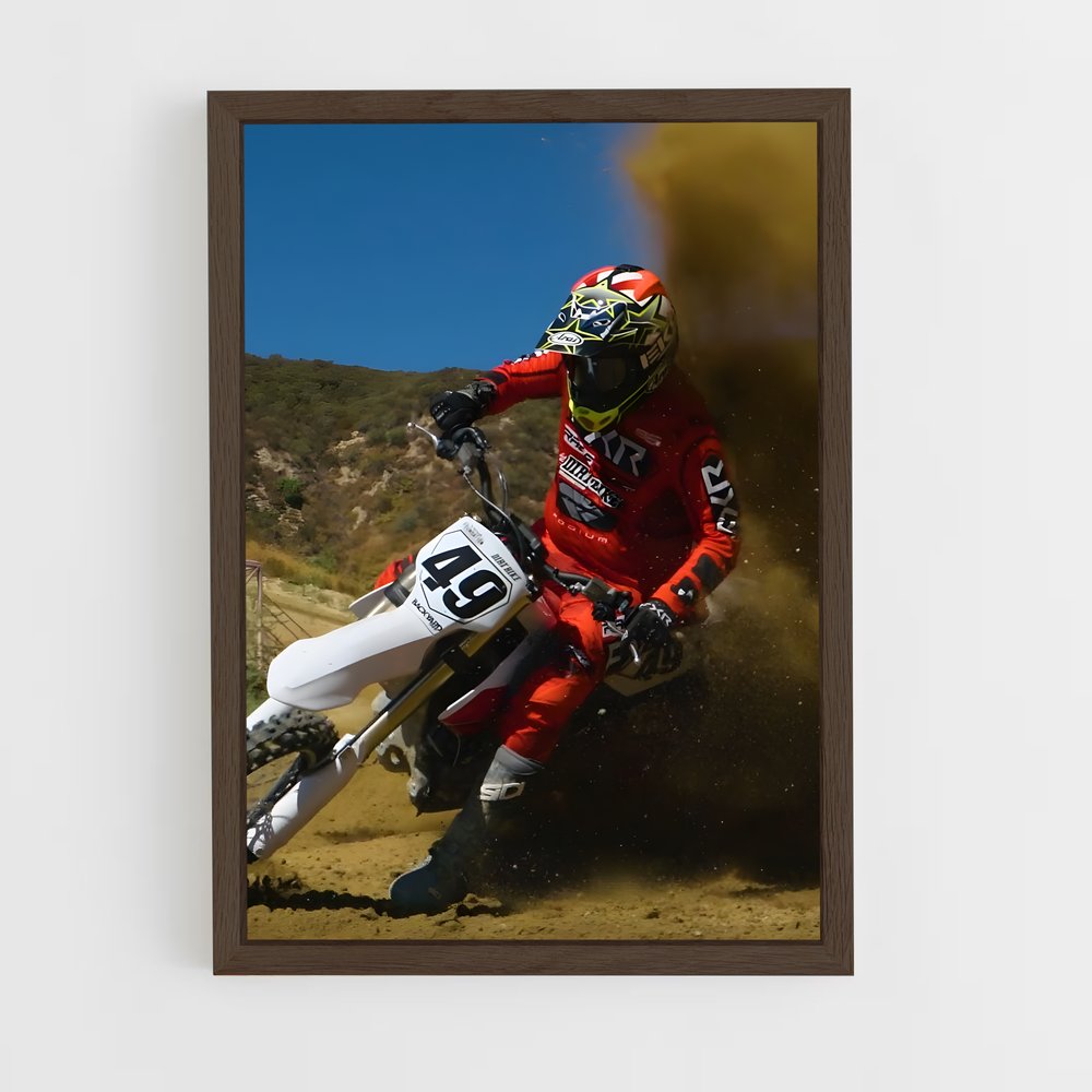 Poster Yzf lumineux – affiche Yamaha (vue 5)