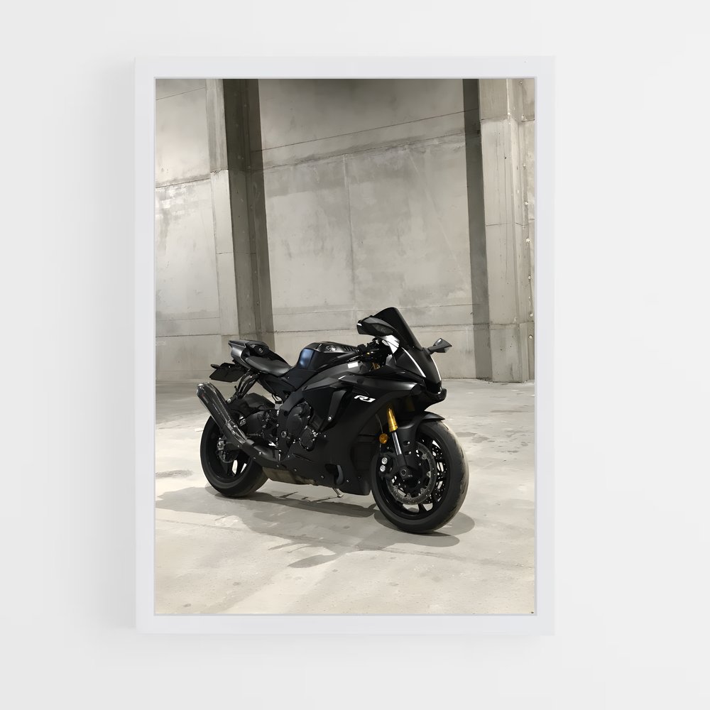 Poster Yzf-r incroyable – affiche Yamaha (vue 3)