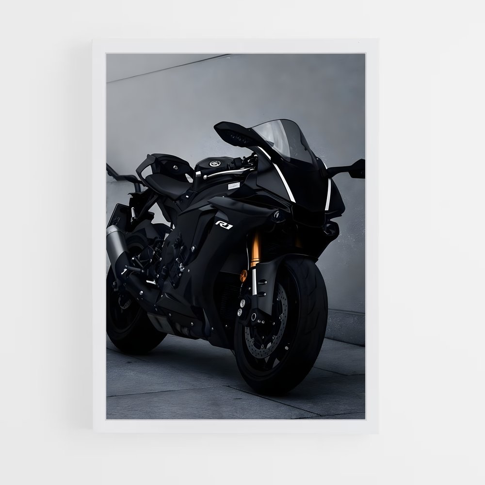 Poster superbe Yzf-r – affiche Yamaha (vue 3)