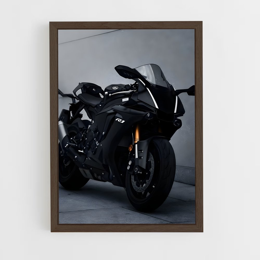 Poster superbe Yzf-r – affiche Yamaha (vue 5)
