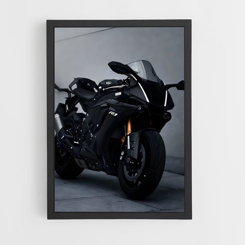Poster superbe Yzf-r – affiche Yamaha (vue 2)