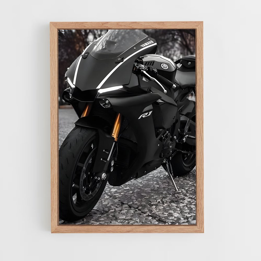 Poster Yzf-r captivant – affiche Yamaha (vue 4)