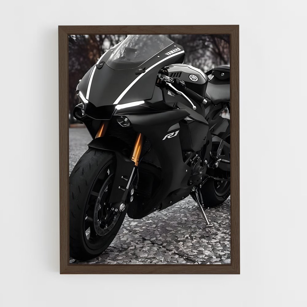 Poster Yzf-r captivant – affiche Yamaha (vue 5)