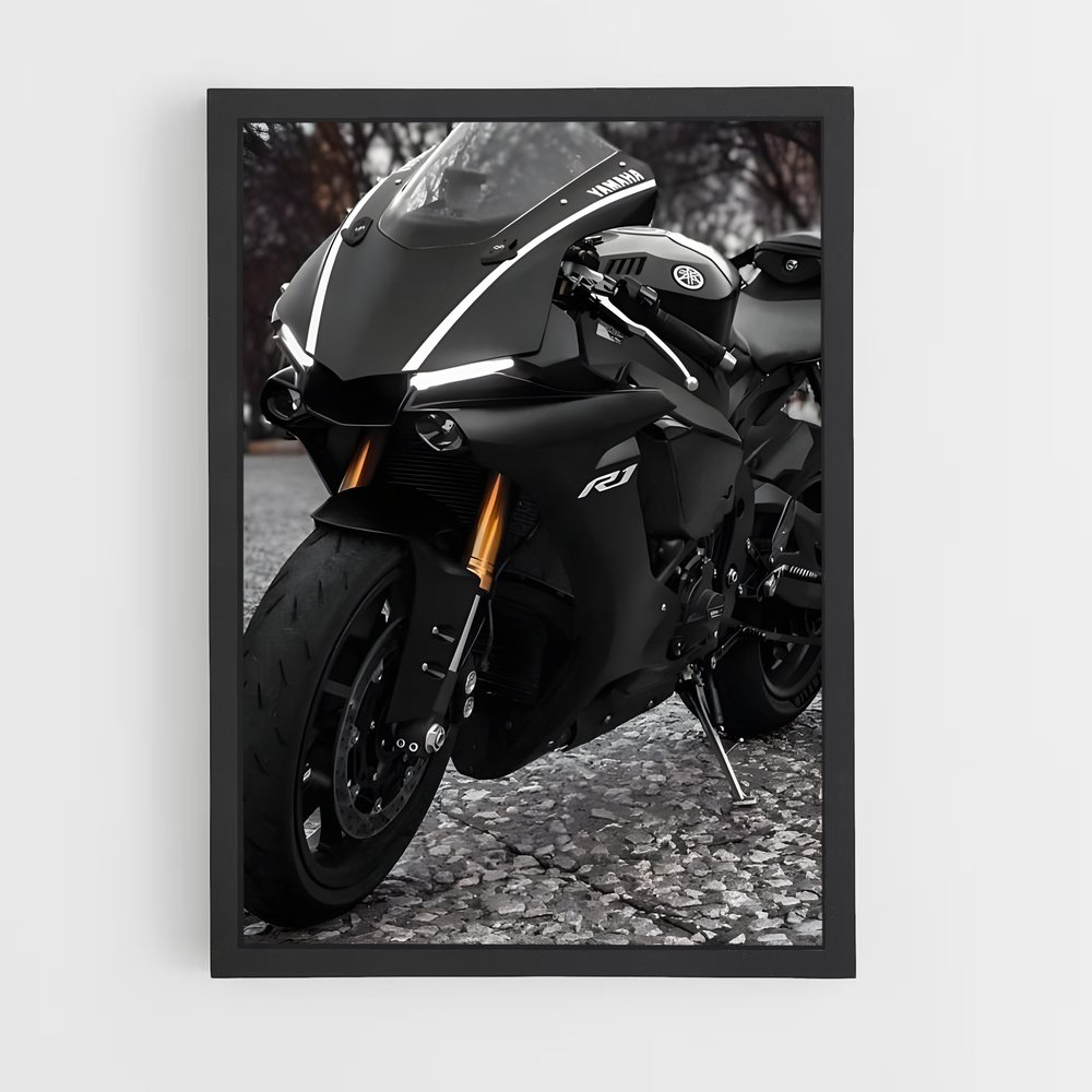 Poster Yzf-r captivant – affiche Yamaha (vue 2)