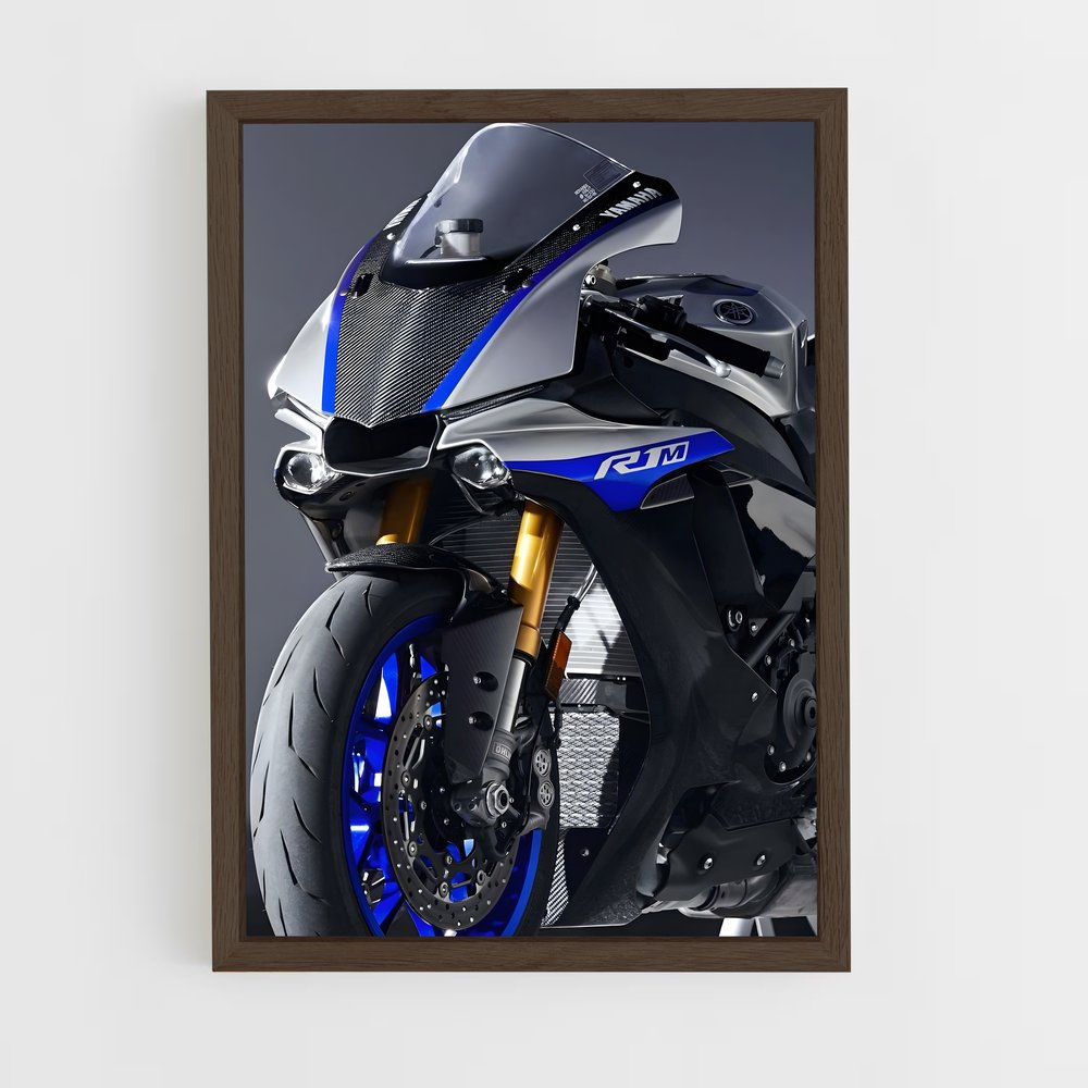 Poster Yzf-rm raffiné – affiche Yamaha (vue 5)