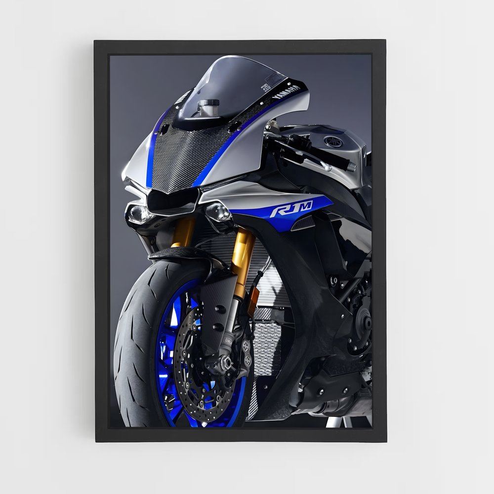 Poster Yzf-rm raffiné – affiche Yamaha (vue 2)