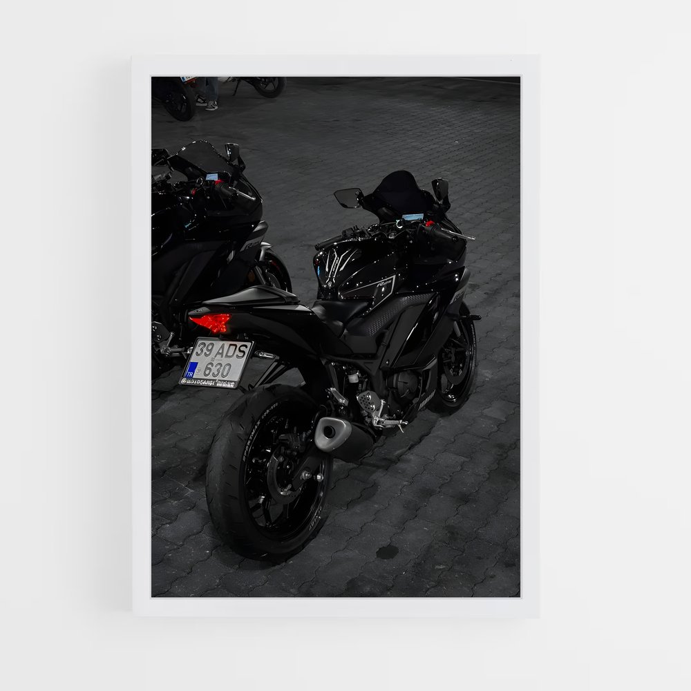 Poster Yzf-r magnifique – affiche Yamaha (vue 3)