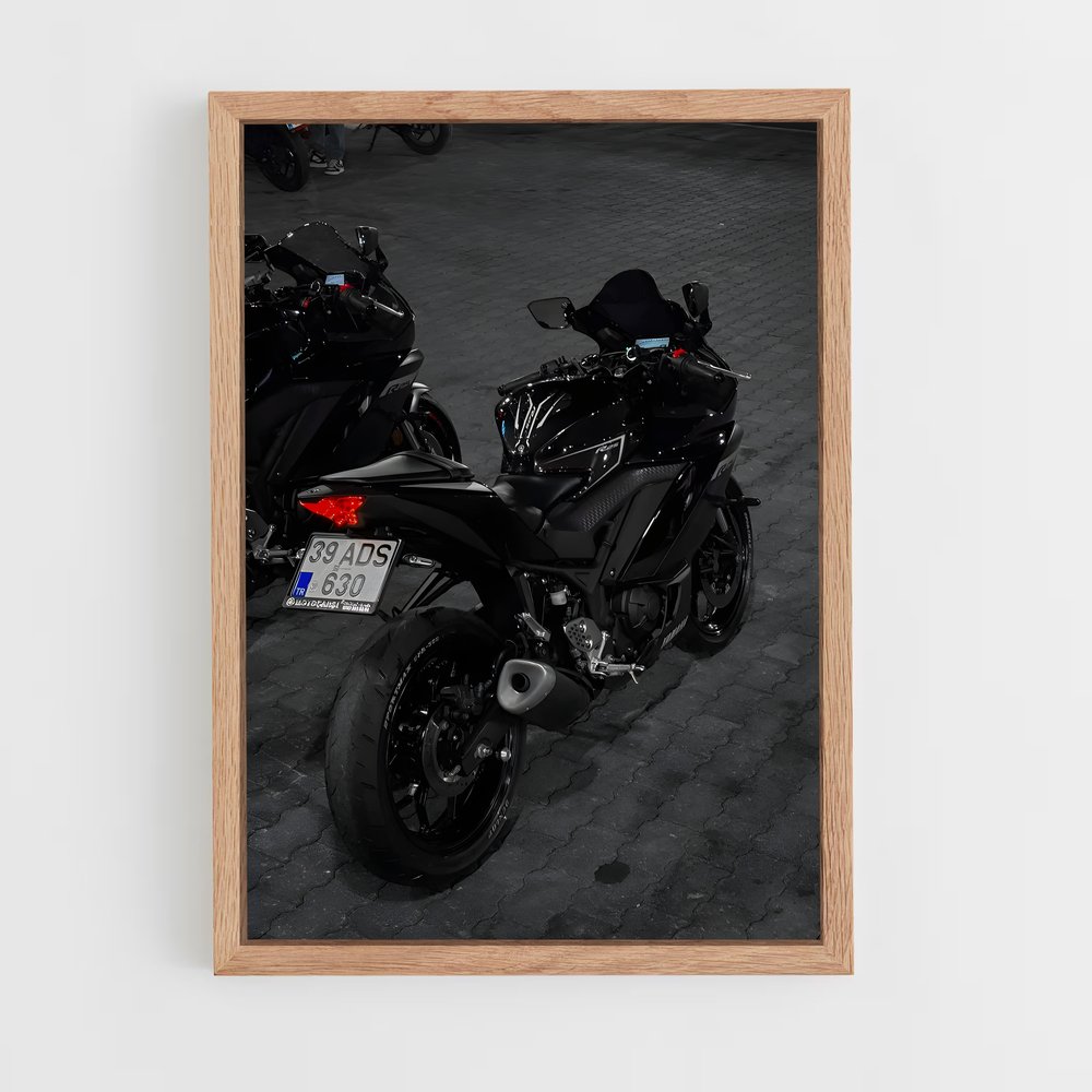 Poster Yzf-r magnifique – affiche Yamaha (vue 4)