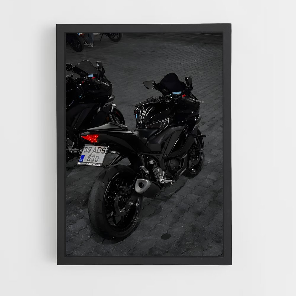 Poster Yzf-r magnifique – affiche Yamaha (vue 2)