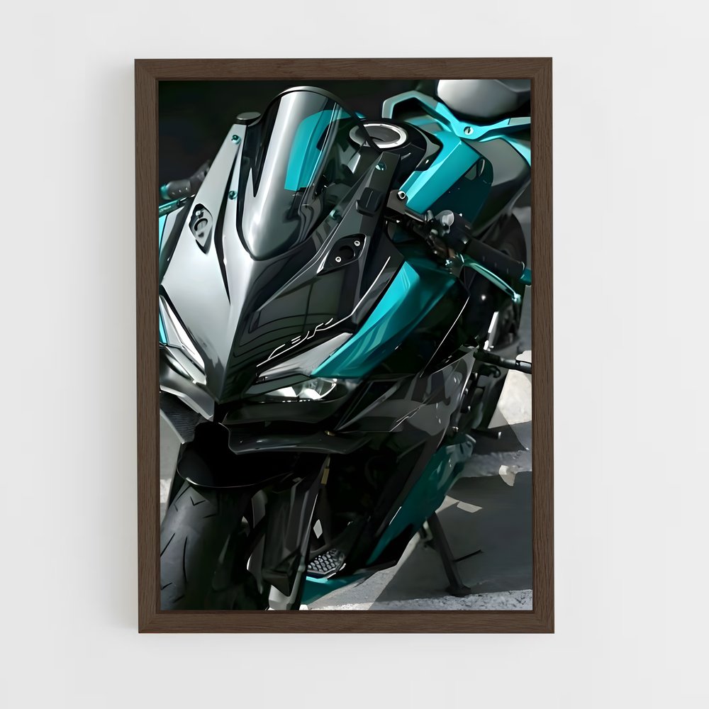 Poster Yzf-r exceptionnel – affiche Yamaha (vue 5)