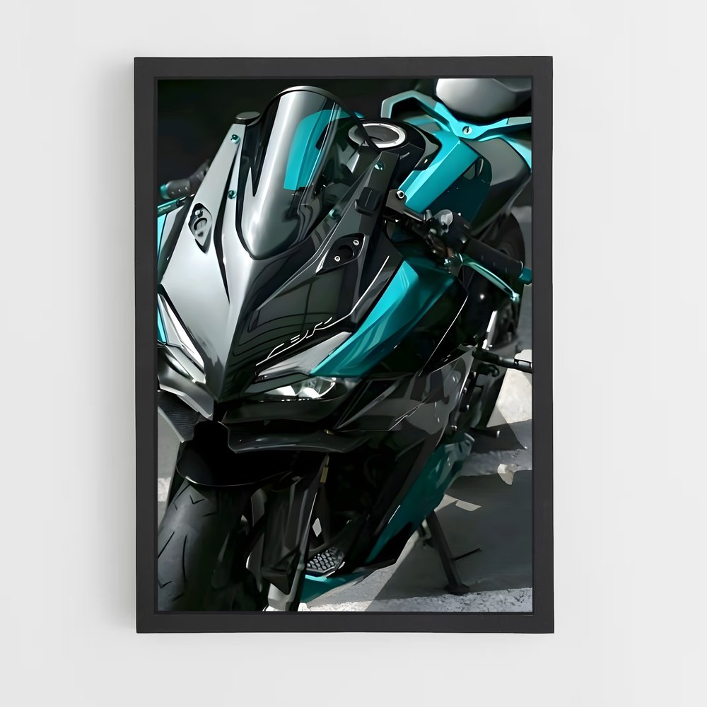 Poster Yzf-r exceptionnel – affiche Yamaha (vue 2)