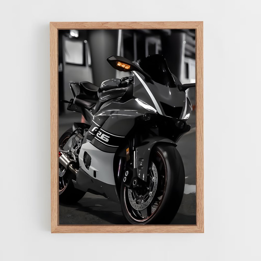 Poster Yzf-r éclatant – affiche Yamaha (vue 4)