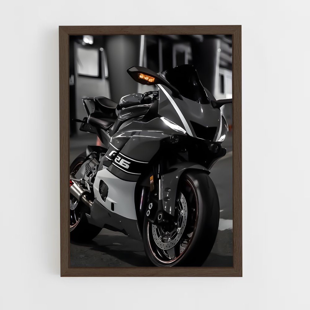 Poster Yzf-r éclatant – affiche Yamaha (vue 5)