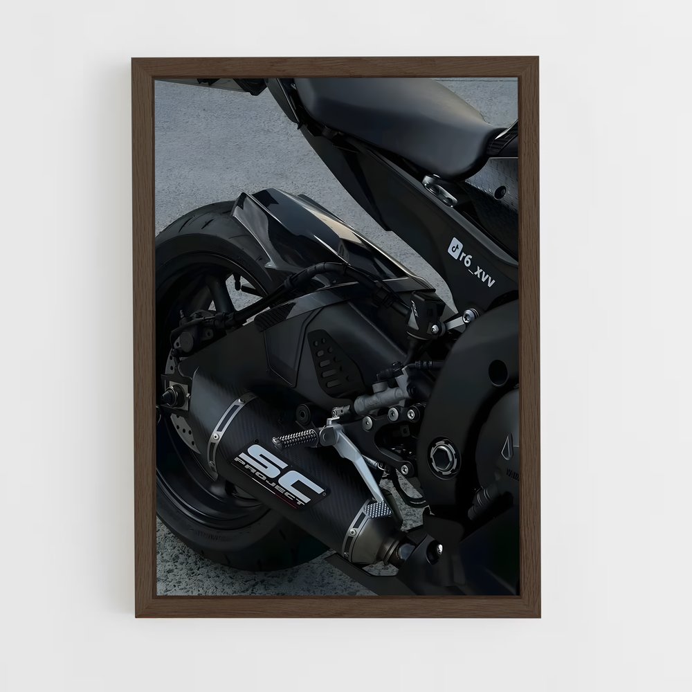 Poster Yzf-r élégant – affiche Yamaha (vue 5)