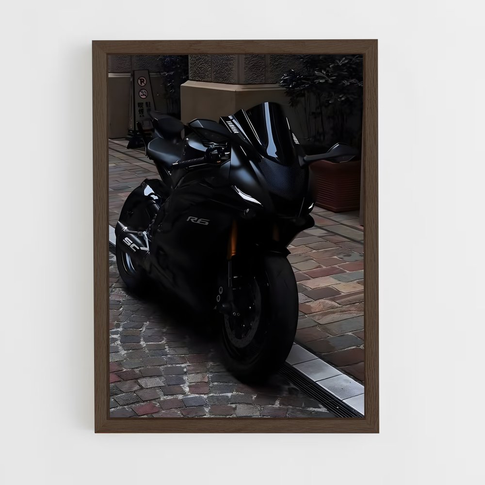 Poster Éclat YZF-R6 – affiche Yamaha (vue 5)