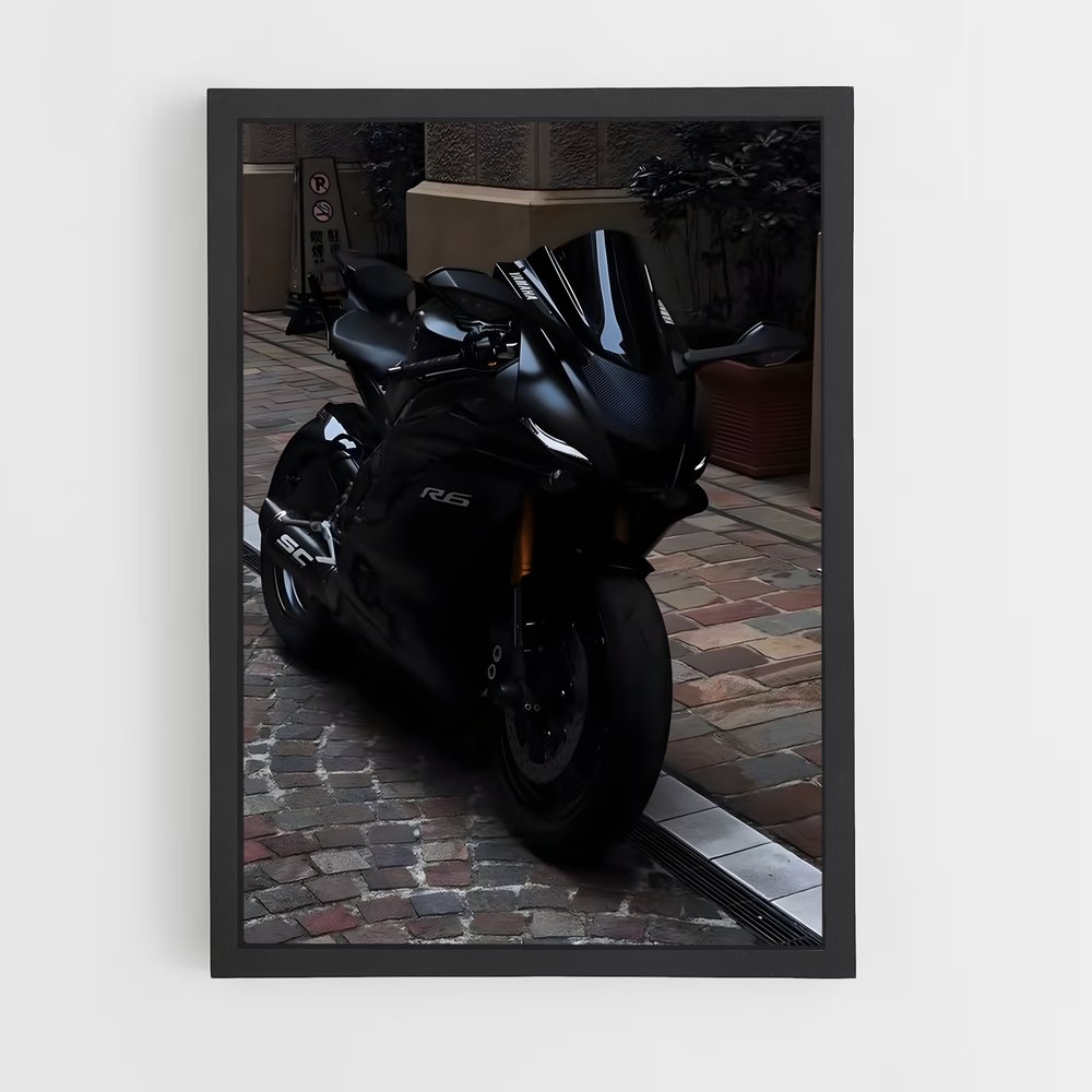 Poster Éclat YZF-R6 – affiche Yamaha (vue 2)