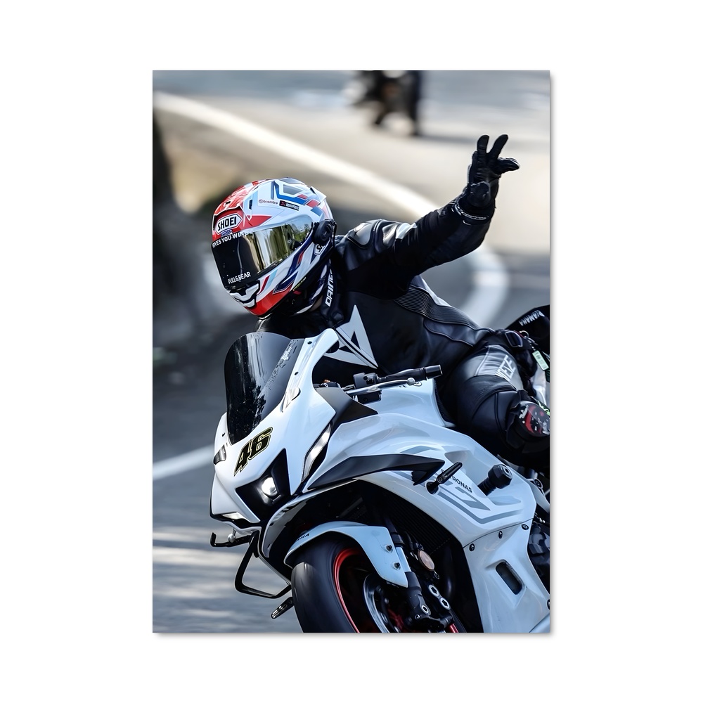 Poster Yzf-r dynamique
