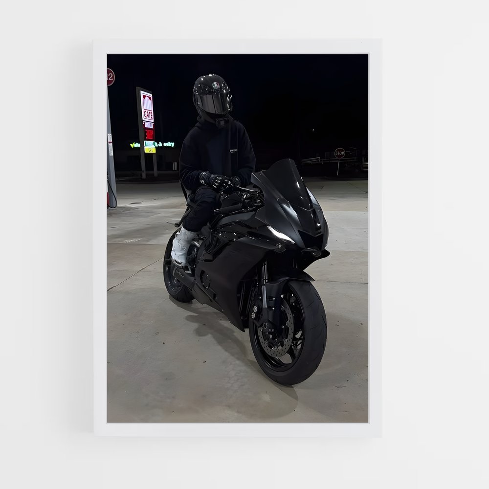 Poster Moto Rêve – affiche Yamaha (vue 3)