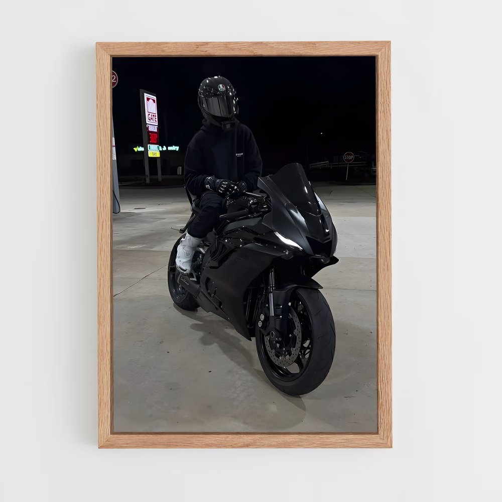 Poster Moto Rêve – affiche Yamaha (vue 4)