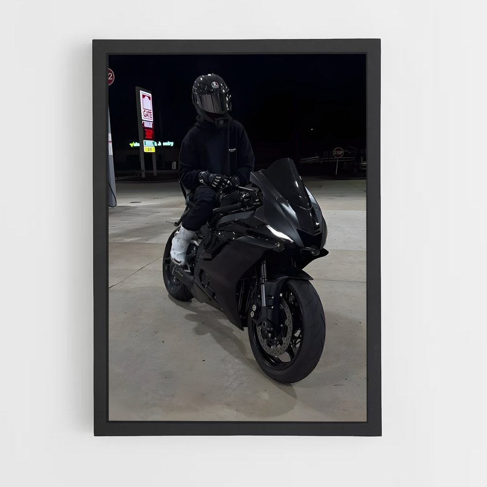 Poster Moto Rêve – affiche Yamaha (vue 2)