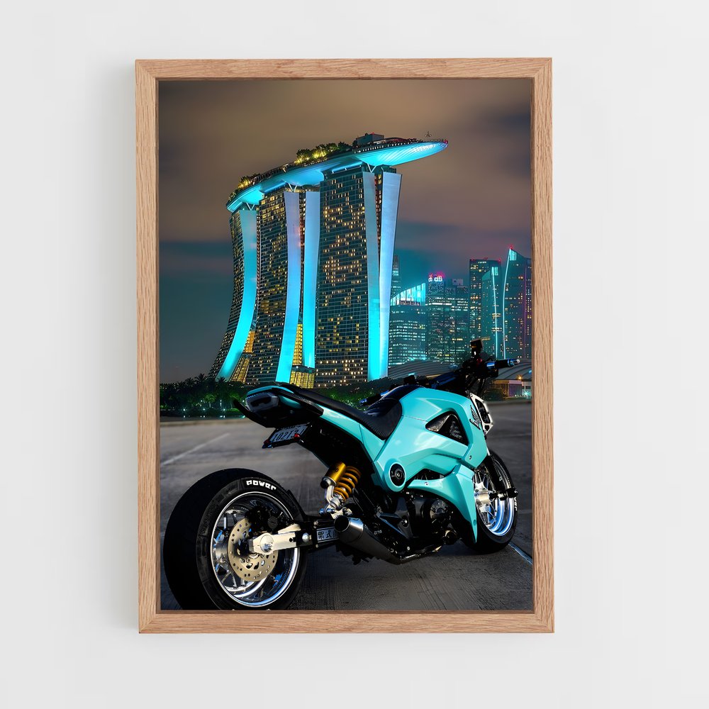 Poster Nuit Motard (vue 4)