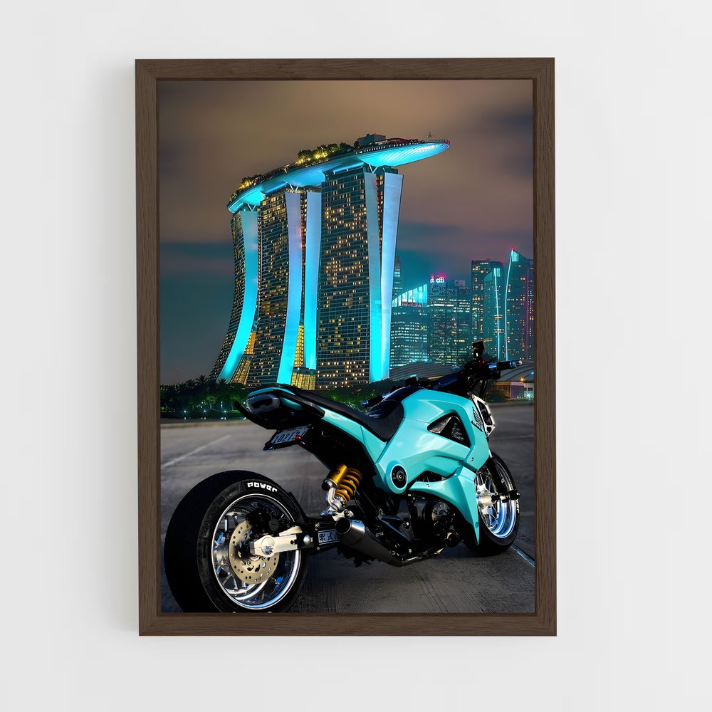 Poster Nuit Motard (vue 5)