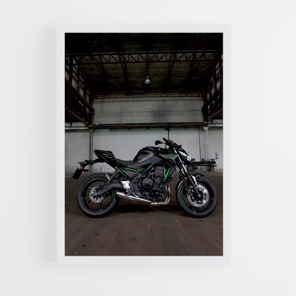 Poster Moto en Retraite (vue 3)