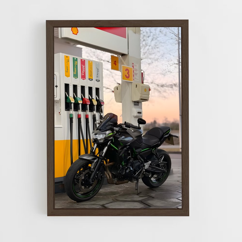 Poster Z multicolore (vue 5)