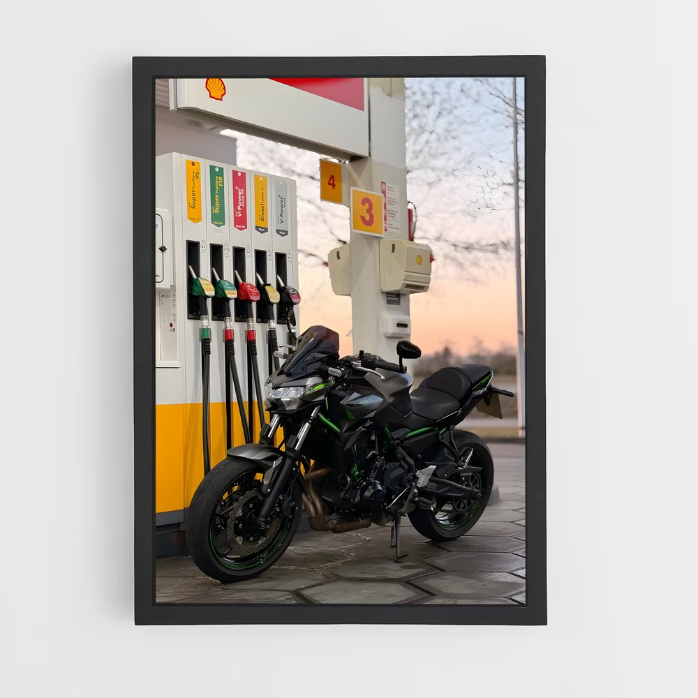 Poster Z multicolore (vue 2)