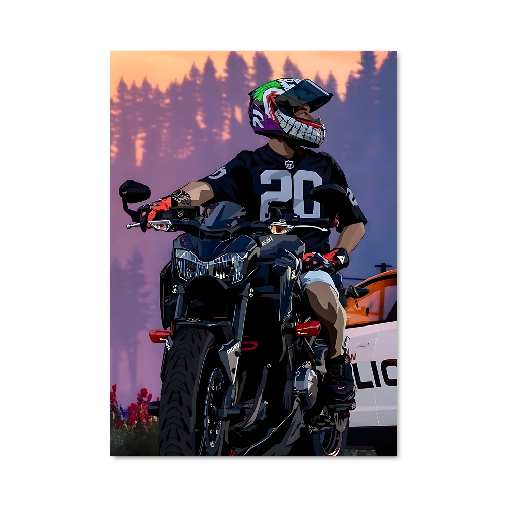 Poster Z900 Éclatant Mystique