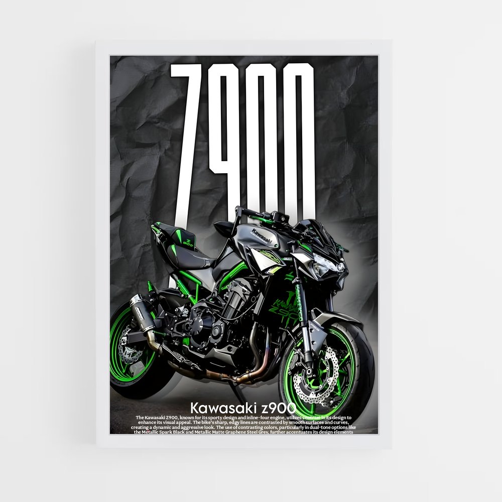 Poster Kawasaki Power (vue 3)