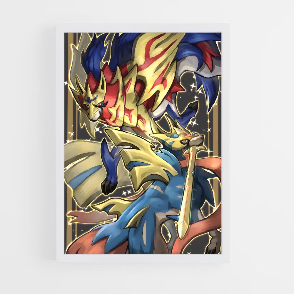 Poster L'Esprit Zénith – affiche Pokemon (vue 3)